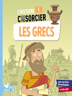 cover image of L'histoire C'est pas sorcier--Les Grecs